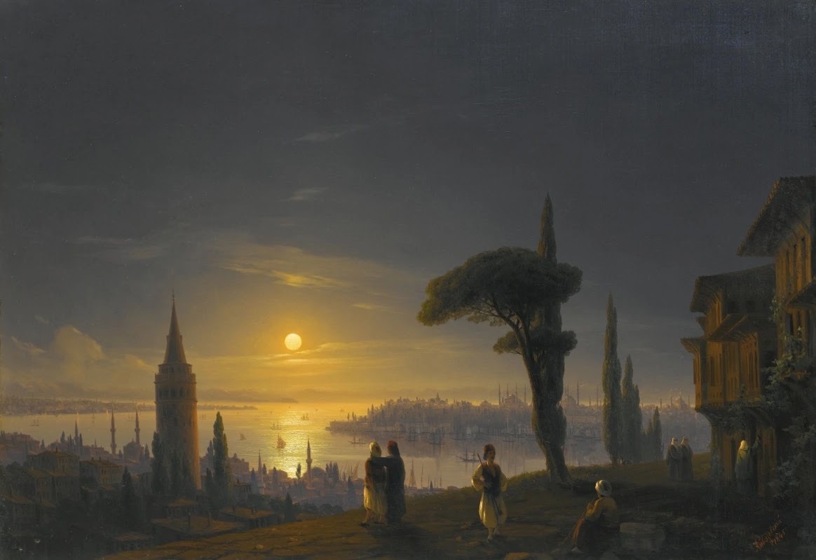 wannartcom's tweet photo. 🎨 Ivan Aivazovsky’nin tablolarında İstanbul. https://t.co/T54nZXrOmY
