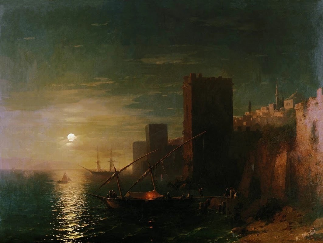 wannartcom's tweet photo. 🎨 Ivan Aivazovsky’nin tablolarında İstanbul. https://t.co/T54nZXrOmY