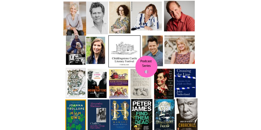 Our virtual literary festival podcast series launches this Saturday May 9th 🎧. Our brilliant line up includes Michael Morpurgo, <a href="/AShulman2/">Alexandra Shulman</a>, Maggie O'Farrell, Joanna Trollope, <a href="/peterjamesuk/">Peter James</a> and LOTS MORE. Thanks to our sponsors <a href="/BaillieGifford/">Baillie Gifford</a> 🙌 buff.ly/2PmvhxC