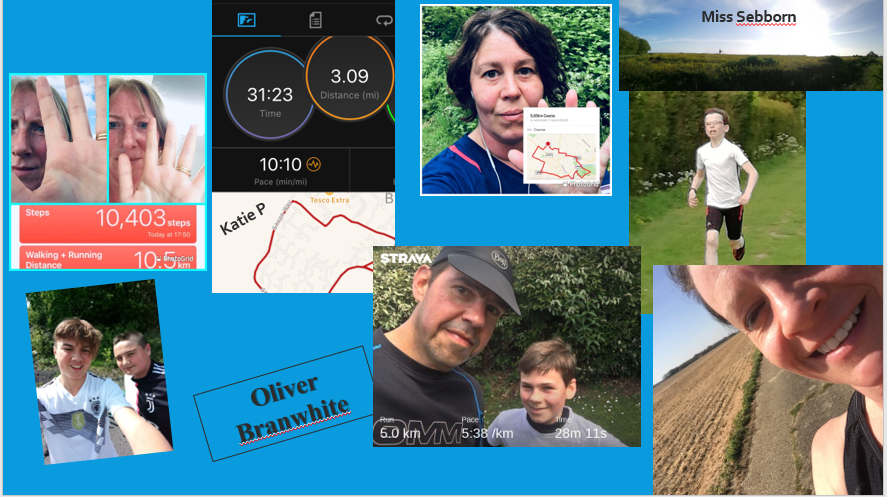 PeSwavesey's tweet photo. Lots more 5K runs &amp; donations coming in over the weekend. Well done everyone. It seems the Language department are putting the PE department to shame! #Run5kForNHS https://t.co/flvPF7b98Z