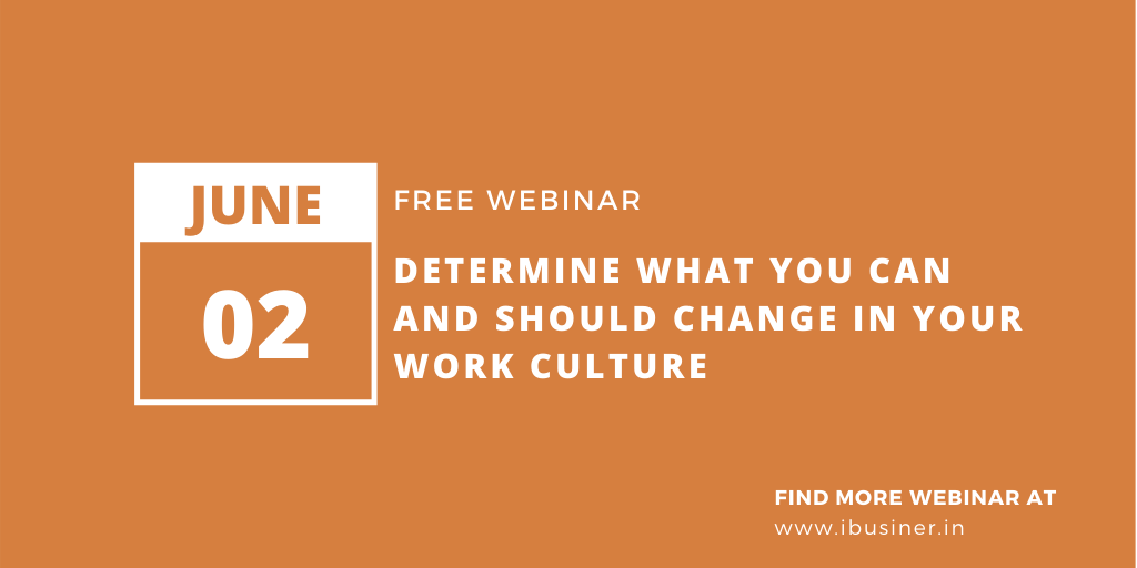 Ibusiner's tweet photo. Determine what you can and should change in your work culture
Join Now https://t.co/TTh82SvCYo

#webinar #freewebinar #digitalbacksliding #workculture https://t.co/ozZqU30NR3