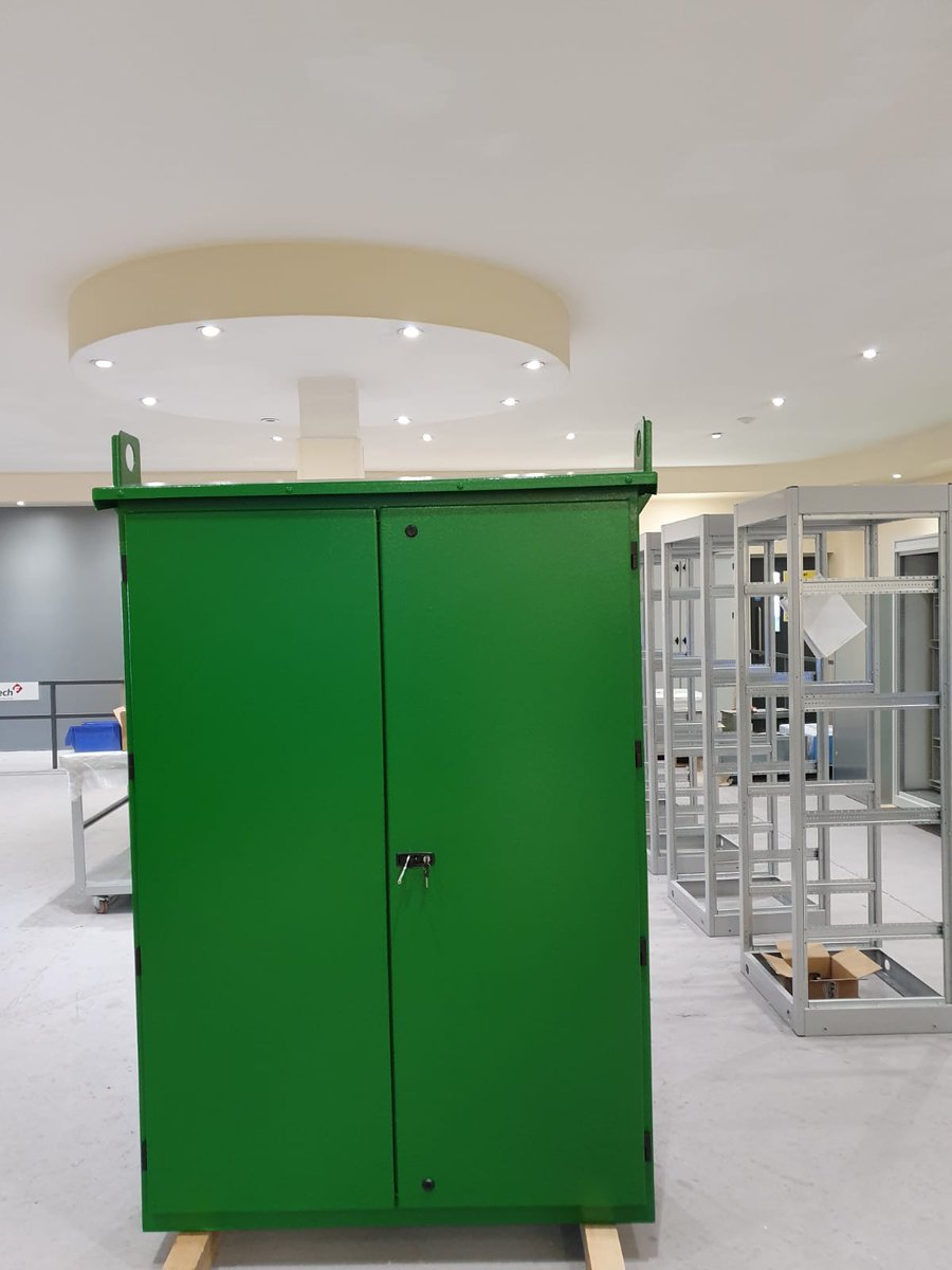 flexitech_ltd's tweet image. Another hot dipped galvanised enclosure ready for dispatch.

#enclosures #flexitech #galvanised