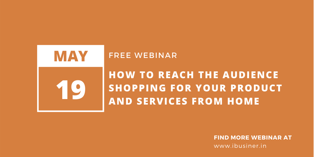 Ibusiner's tweet photo. How to reach the audience shopping for your product and services from home
Join Now https://t.co/LpdfABfJR9

#webinar #freewebinar #audiance #marketingcampaign https://t.co/zDOw3MbjlP