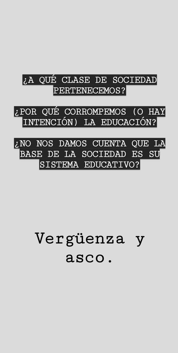 Oditta_'s tweet photo. Reflexionemos... #educacionentiemposdecoronavirus https://t.co/VgFdDrdmxi