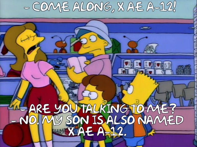 Share Njoy My Son Is Also Named X Ae A 12 Iresimpsonsfans