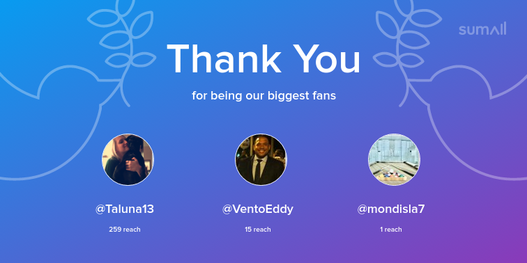 BrickellCigars's tweet photo. Our biggest fans this week: Taluna13, VentoEddy, mondisla7. Thank you! via https://t.co/3Onnqi7FSl https://t.co/7kfdXtgkC4