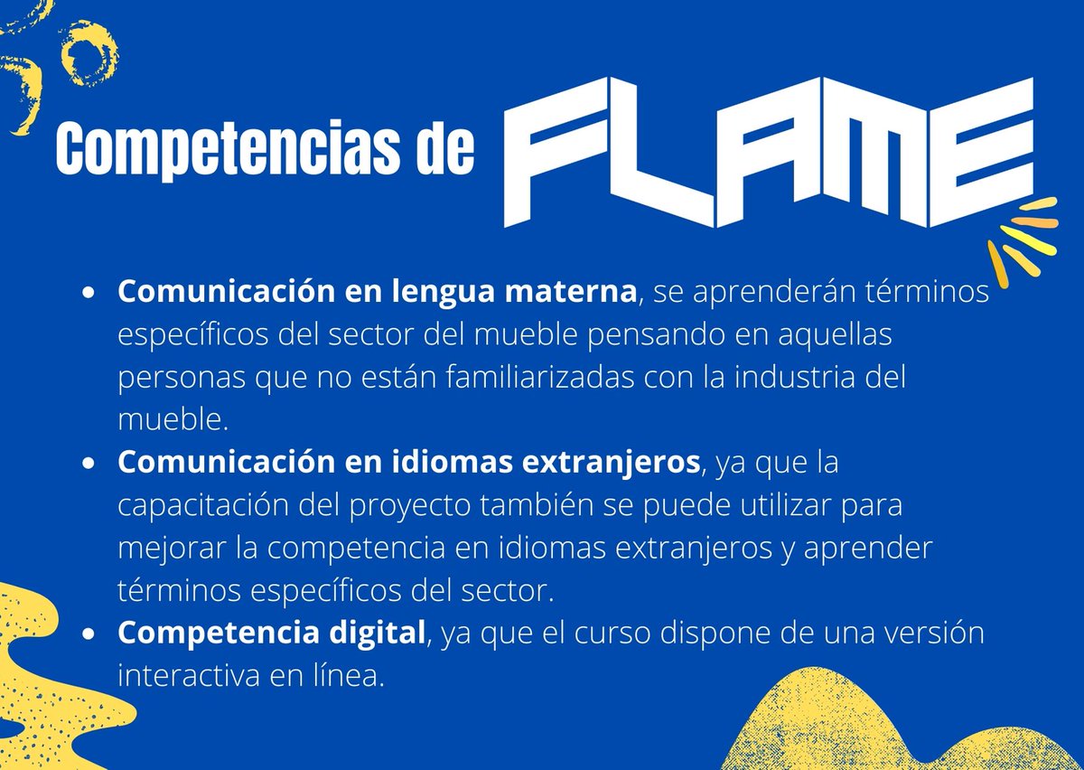 AmueblaCoop's tweet photo. 🟢Incremente las habilidades para la empleabilidad es esencial en estos momentos. La competencia en idiomas ayuda a la movilidad de los trabajadores alrededor de Europa. #ErasmusFLAME https://t.co/mZNqM3gnjM