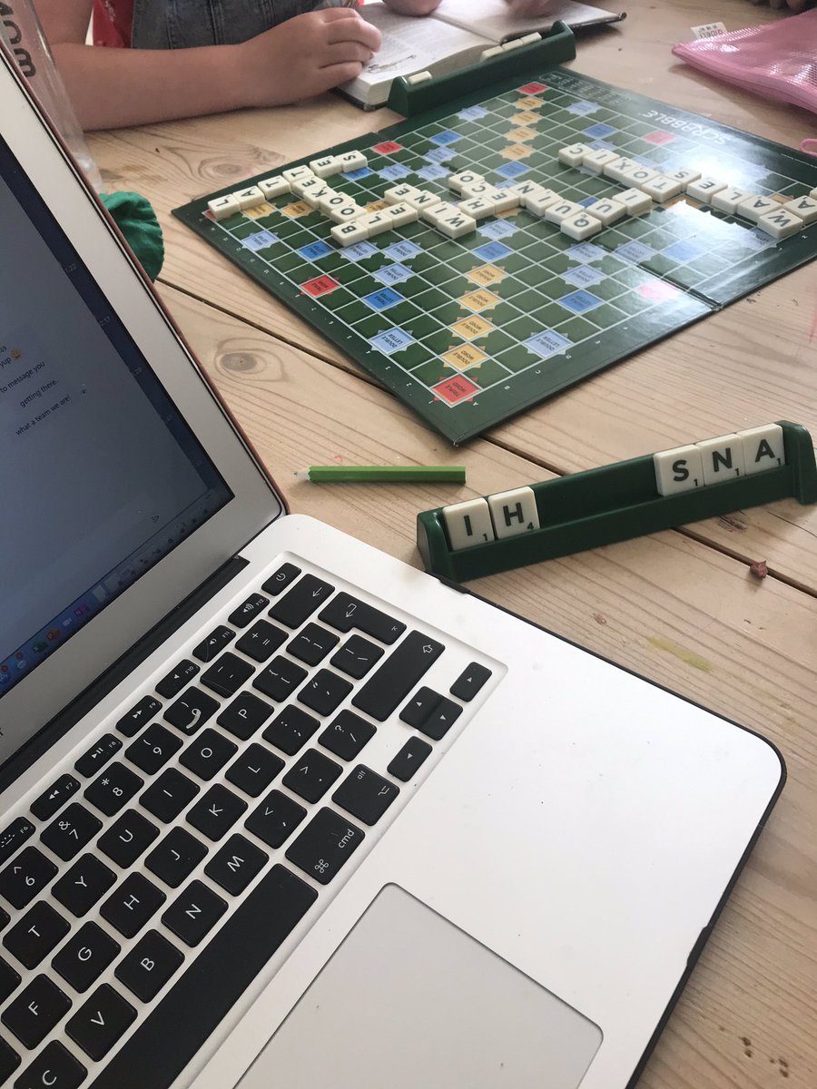 Hooper2Lucy's tweet photo. Bossing home schooling and working from home! https://t.co/gQ42j9BSHu
