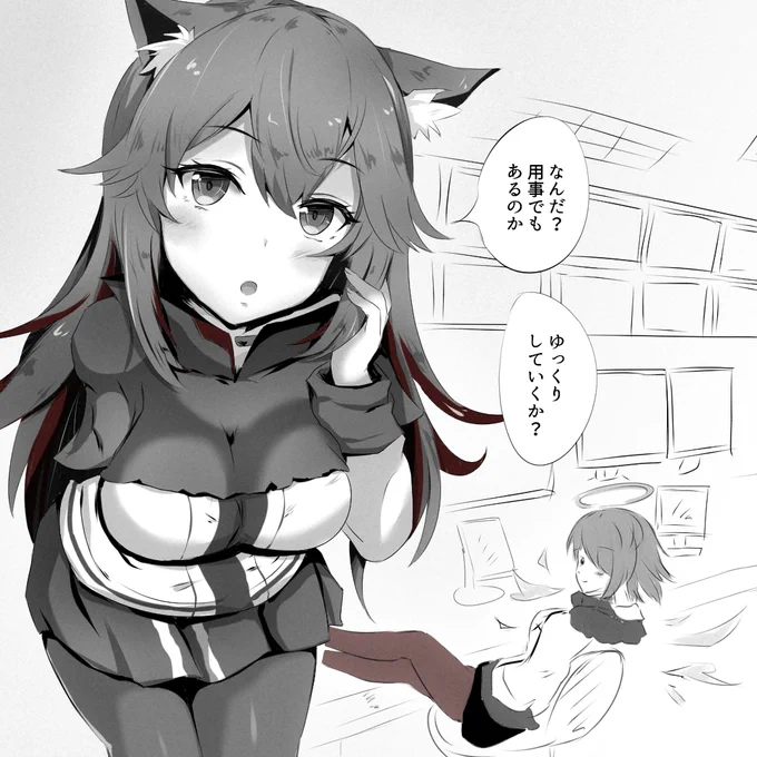 テキサスに会いに制御室に遊びにいくと #アークナイツ #明日方舟 