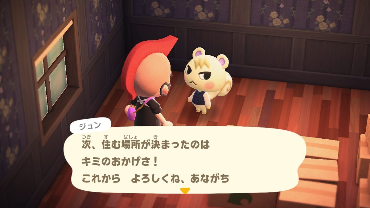 koarachangame's tweet photo. ジュンお迎えさせてもらいましたー。あながち #どうぶつの森 #AnimalCrossing #ACNH #NintendoSwitch https://t.co/KCO4hSGqPm