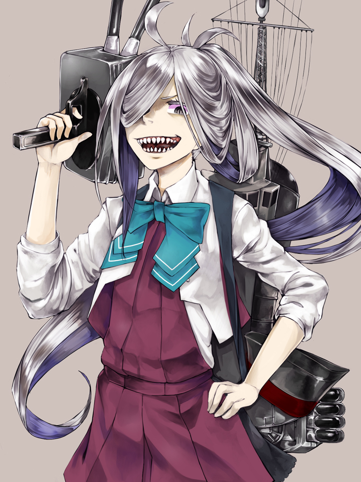 朝霜(艦これ) 「朝霜! 」|九十九郎のイラスト