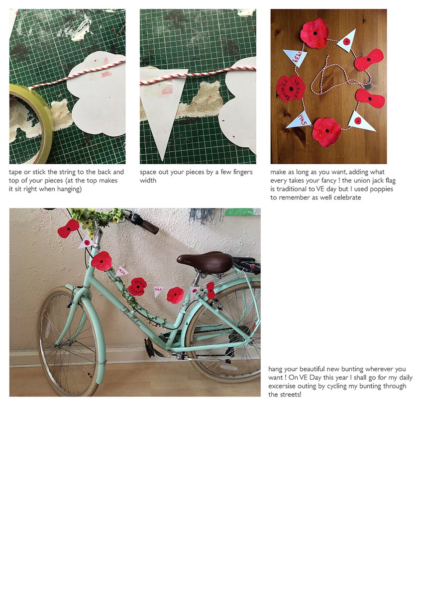 peopleatprism's tweet photo. Today we wanted to share with you a creative way of commemorating VE Day!
We hope you enjoy this activity, we would love to see what you create so please feel free to send us photos!
@ace_national #lockdownactivity #creativetask #VEday #VEday75 https://t.co/ZeZjkY4YGb