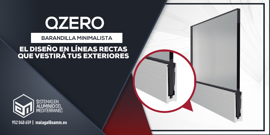 sammediterraneo's tweet photo. El rigor del diseño lo encuentras en #QZERO 👌
La #SerieMinimalista de #SAMM incluye éste modelo de #barandilla ⚙️, que permite 4 posibilidades estéticas del perfil en “U”:
▪️Sobre pavimento
▪️Sobre pavimento con junquillo
▪️Con montaje inferior
▪️Sobre canto de forjado https://t.co/9nT96okq3O