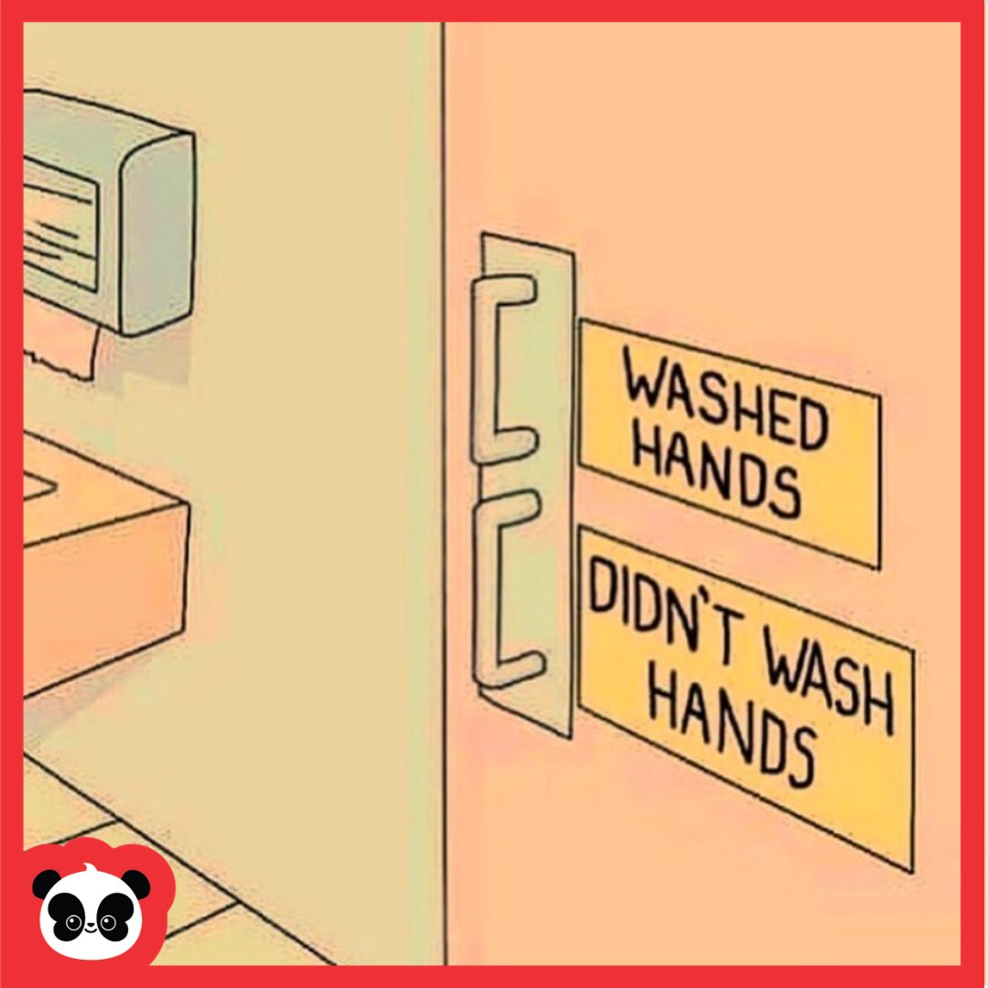 APu_Upanda's tweet photo. The world needs this in every bathroom. Don't forget to wash your hands. Artwork by #robbiemeriales
https://t.co/rmuiYfMdZZ
#Apu #BeTogetherBeBetter β¨β¨β¨#staysafe #lockdown #quarantines #stayhome #lockdown2020 #lockdownlife #lockdowncreatives #lockdownart #keepclean https://t.co/AgW63iwvUA