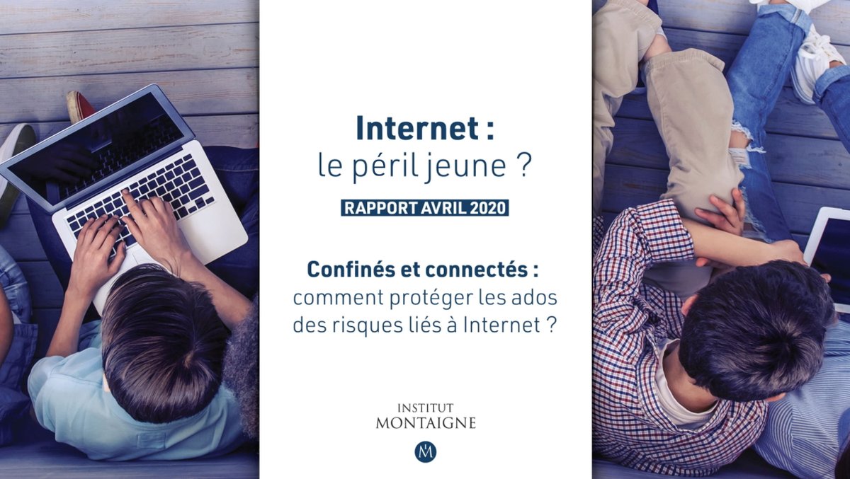 🔴 #Live : « Confinés et connectés : comment protéger les ados des risques liés à #Internet ? »

➡️ Rendez-vous demain en direct à 14h pour suivre notre événement avec <a href="/jmblanquer/">Jean-Michel Blanquer</a>, <a href="/thierryjadot/">Thierry Jadot</a>, <a href="/romaistre/">Roch-Olivier Maistre</a>, <a href="/fchafiol/">Florence Chafiol</a>, Justine Atlan, <a href="/babgi/">Gilles Babinet</a>, <a href="/LaurentBigorgne/">Laurent Bigorgne</a> et <a href="/TheoLenoir/">Théophile Lenoir</a>.