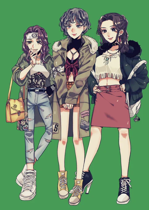 我らSWORDの女❗
ハィロー各チームコンセプトコーデ
1/2

⚠️ファッションセンスが無い奴が描いている 