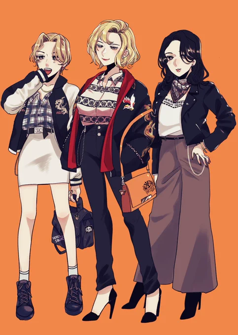 我らSWORDの女❗
ハィロー各チームコンセプトコーデ
1/2

⚠️ファッションセンスが無い奴が描いている 