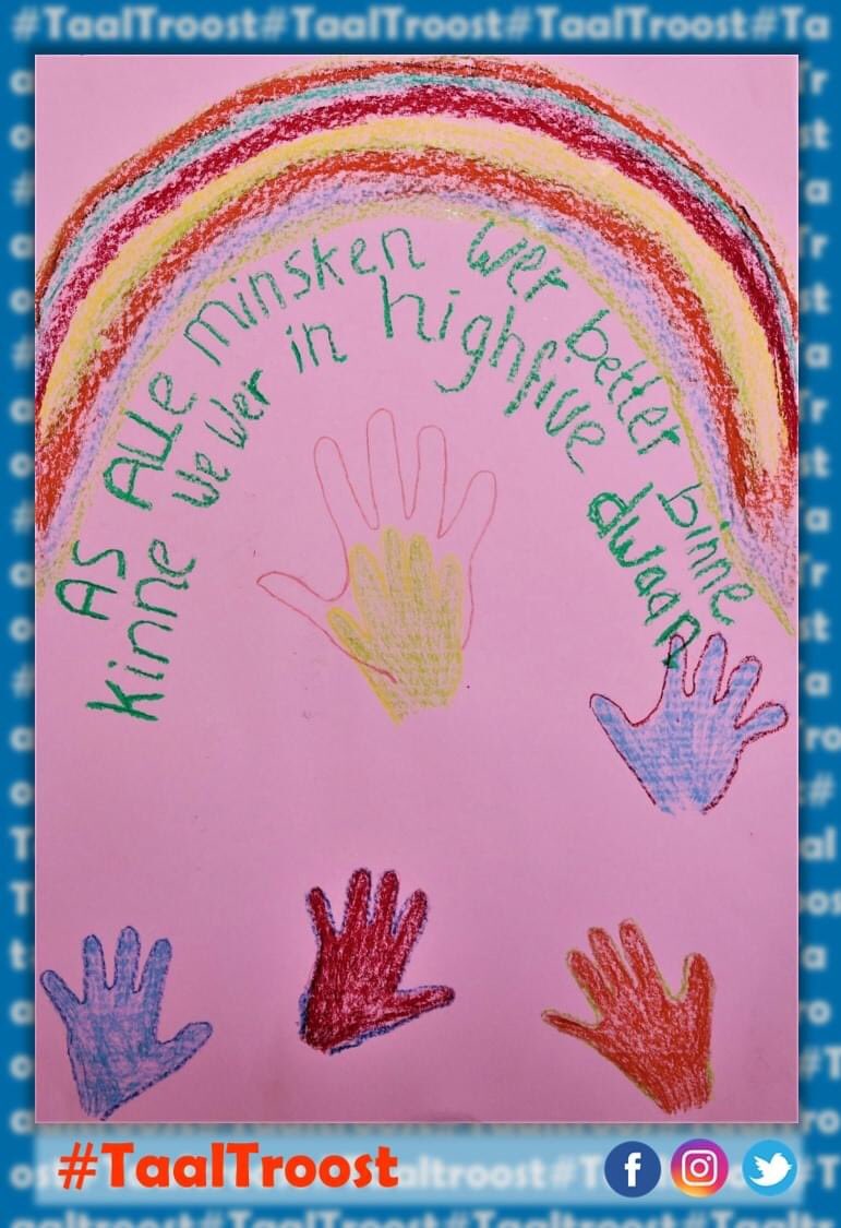 Binnenkort sieren posters van #Taaltroost #Taaltreast van <a href="/OBSdeOpslach/">OBS De Opslach - Wommels</a>  en <a href="/OBSitBynt/">Basisschool it Bynt - Winsum frl</a> de dorpen. Ook meedoen met project? Kijk op
inspirerendmeertaligonderwijs.nl/taaltroost/