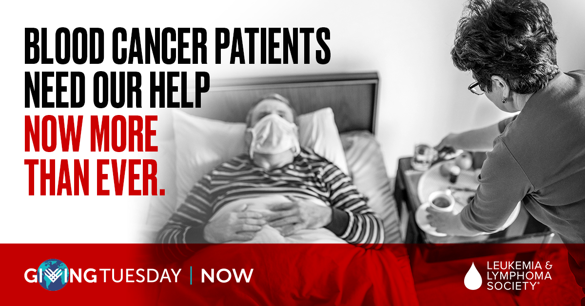 BloodCancerUtd's tweet image. Today on #GivingTuesdayNow, your support directly impacts our critical patient programs, education and advocacy, allowing us to continue to serve the blood cancer community NOW when it is needed most. Donate today &amp;gt;&amp;gt; bit.ly/3dm2q6m