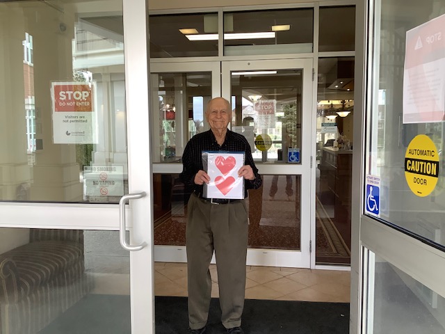 TamaraLNugent's tweet photo. This is Abbey Densmore. He turns 100 years old May 8th!
He was one of the first trustees for the Wellington County Roman Catholic Separate School Board. Last night we honoured him at our virtual board meeting. You can too by sending your❤️and best wishes. #WCDSBconnected @OCSTA https://t.co/pT2cERLboY