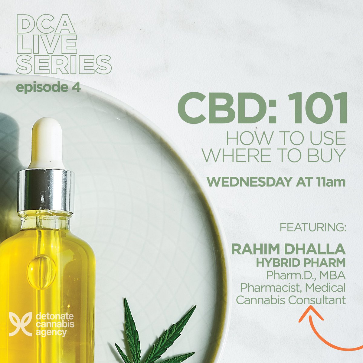 Want to learn everything about CBD? Have a friend or family member looking to learn more? Tune in on Instagram tomorrow!