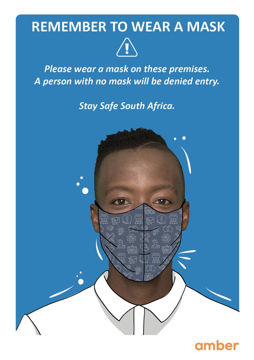 RightBrainBoost's tweet photo. Wear a mask on entry signage. #masks #maskchallenge #print #display #covid19 #SouthAfrica #level4 #Level4Restrictions https://t.co/pAqTLauBBu
