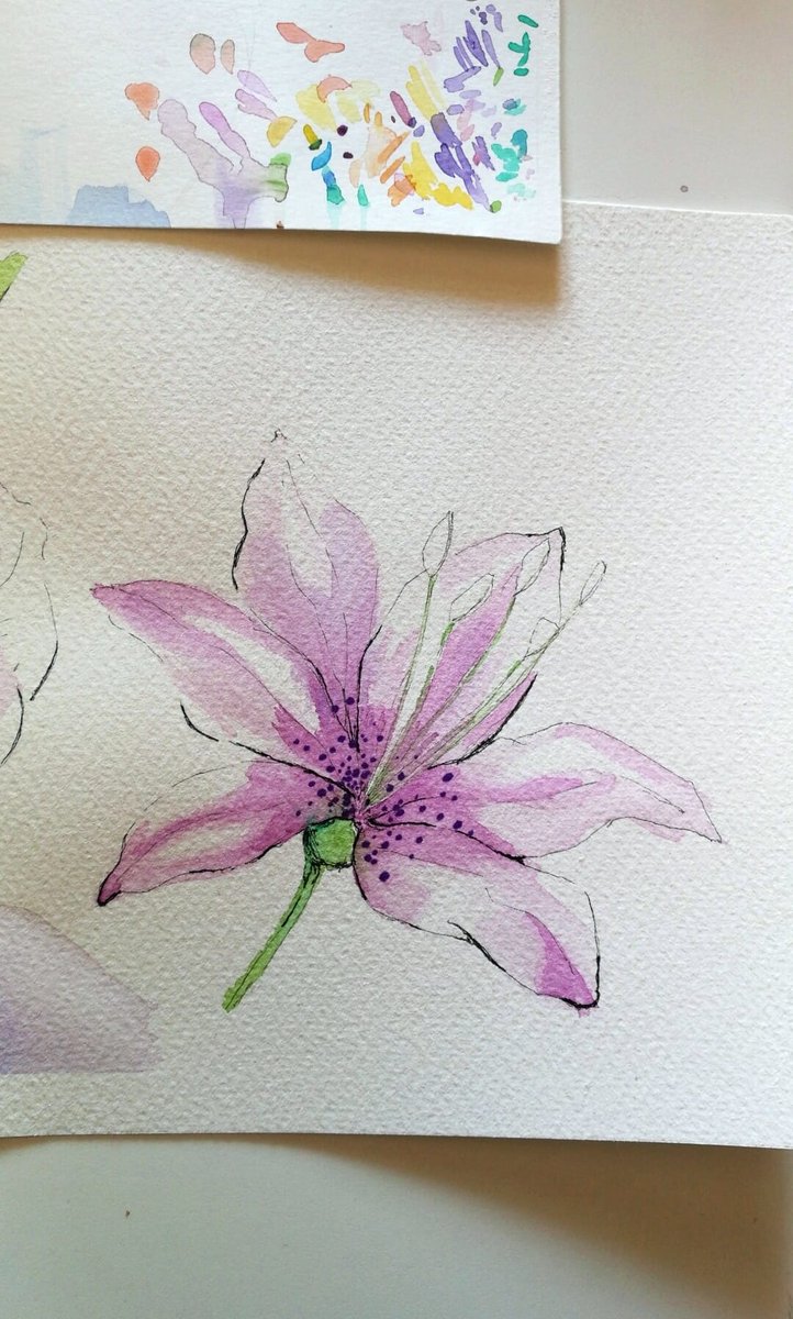 fabri360's tweet photo. Just trying some #watercolors

#art #artist #flowers #botanical #colors #floral  #botanicalillustrations #WinsorAndNewton 
@winsorandnewton https://t.co/lj3HzsTSHT