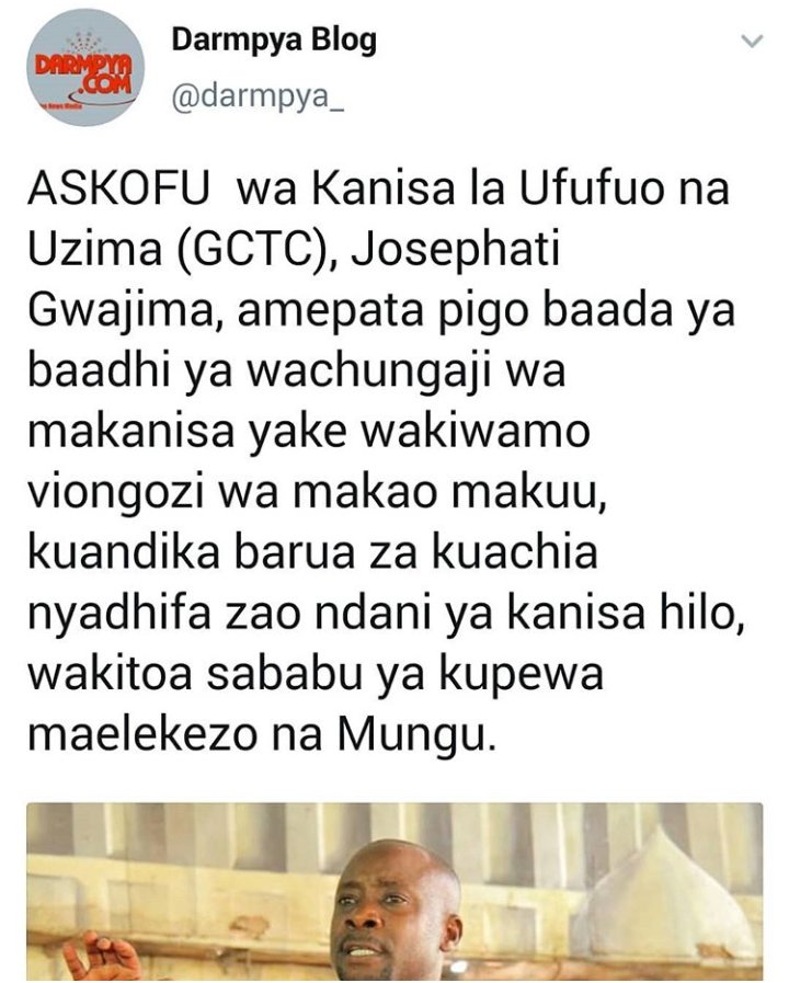 BavichaM's tweet photo. Mungu katoa maelekezo https://t.co/vSlL3MXWEI