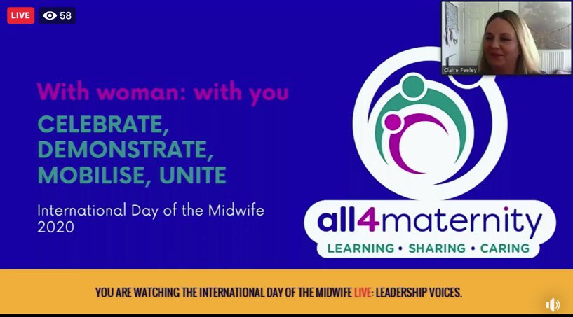 MidwiferyForum's tweet photo. Up next the @all4maternity / @TPM_Journal slot with @ACBmidwife & @DrFeeleyRM on the #midwiferyforum programme for #IDM2020
TUNE IN ON FACEBOOK https://t.co/7LXlWx2CeC
#midwifery #midwife #studentmidwife #midwives #ForTheMidwife #MidwiferyForum #MATFLIX #all4maternity https://t.co/YIv9XGlko8