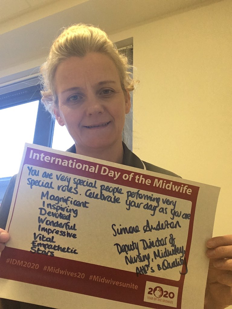 Celebrating day of the midwife with all our fantastic midwives today ... Thankyou for being the shining stars you are. #togetherwecare @nicolap22322180 @p4fabs @ShelleyAPiper @BthMaternity @BlackpoolHosp