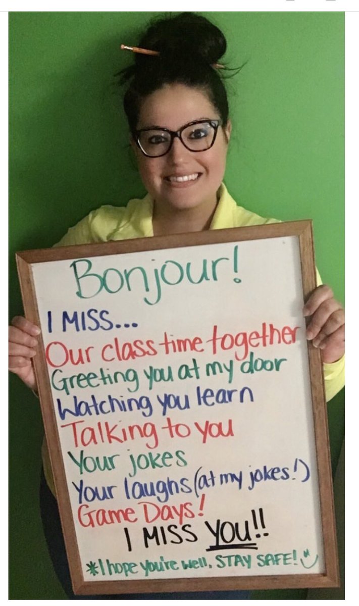 BennettoStrong's tweet photo. More Bennetto faces letting you know we miss you and we are thinking about our students and families https://t.co/R3race4RxP