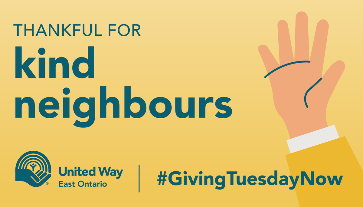 UnitedWayEO's tweet photo. We know not everyone can give at this time, so we’ve made giving back on #GivingTuesdayNow super easy for you:

Share any one of the helping hand graphics and tag @UnitedWayEO &amp; someone who has helped during this global crisis and @IntactInsurance will donate $5 on your behalf! https://t.co/dgtWX5cglI