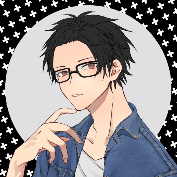 眼鏡男のtwitterイラスト検索結果