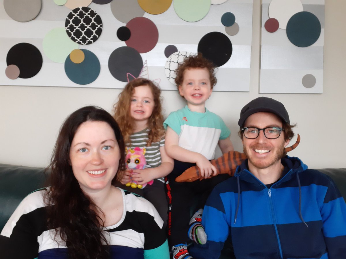 MsKHumby's tweet photo. We love someone with Cri-Du-Chat! 💜 the humby family wears stripes today, too, for #criduchatawareness
@StMattsTigers @Lbethfarrell https://t.co/kYQycB52m7