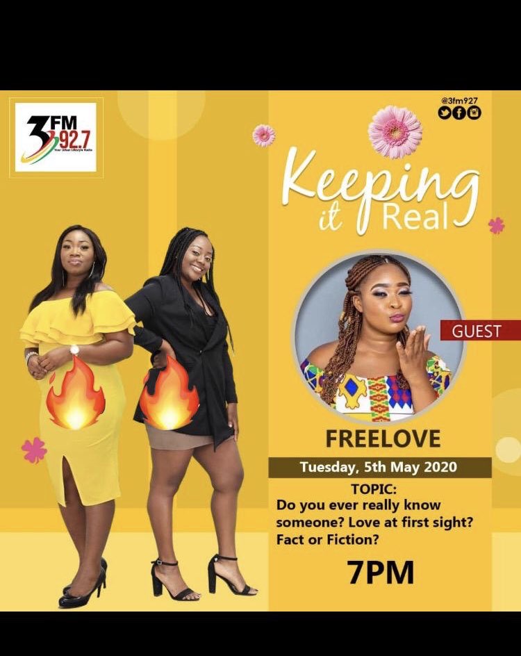 portia_freelove's tweet image. Its tonight!! 7pm ! Join the train ,don’t miss it!!  #freelove  #TV3GH  #3fm  #wefly #Stayfly