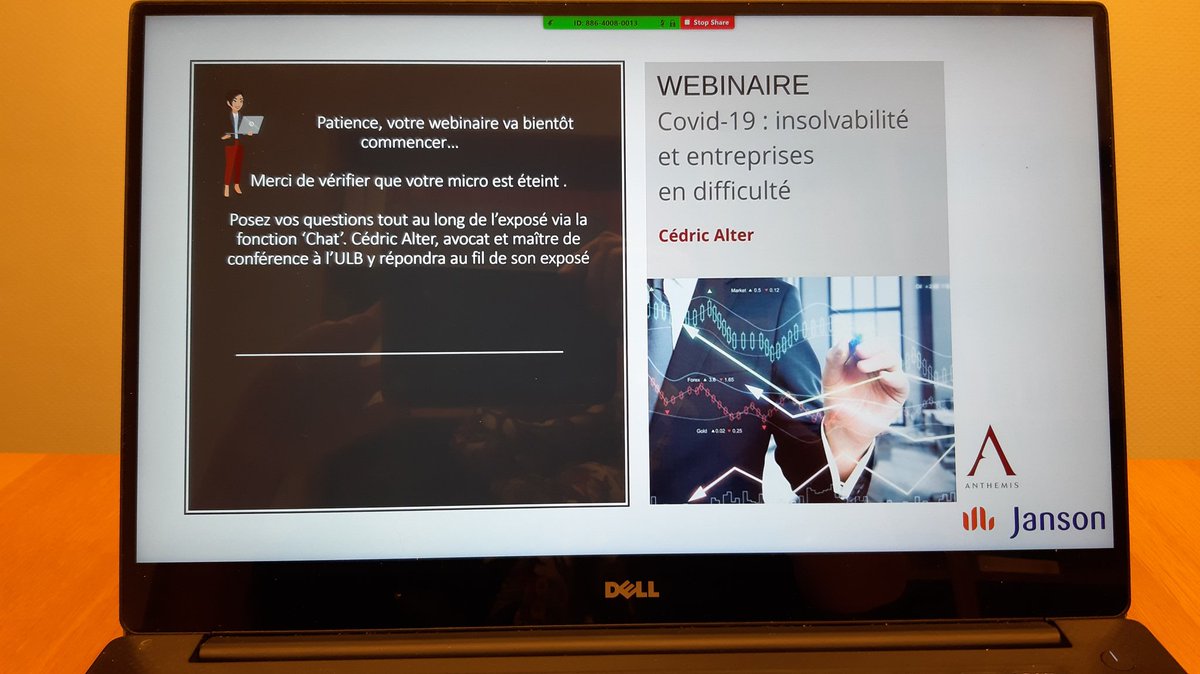 Courtens10's tweet photo. 🖥. En direct 🎧. Analyse et commentaire du fameux AR n°15 du 24 avril #Belgique relatif au sursis temporaire...aucune saisie conservatoire/ exécutoire possible sauf des biens immobiliers, navires et bateaux. #COVIDー19 #Webinaire  #insolvabilité. 🙏Me Alter. https://t.co/NsqsIHqXCE