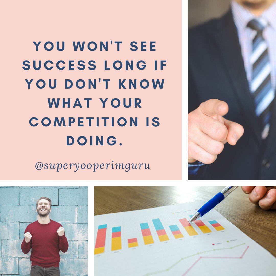 YooperStuff14's tweet image. Being different can be good; but, knowing how your competition is successful and being better at it than they are will lead to long-term profitability.

#DifferentIsGood  #KnowYourCompetition  #BeBetter

IGMoneyTree.com/superyooperimg…
