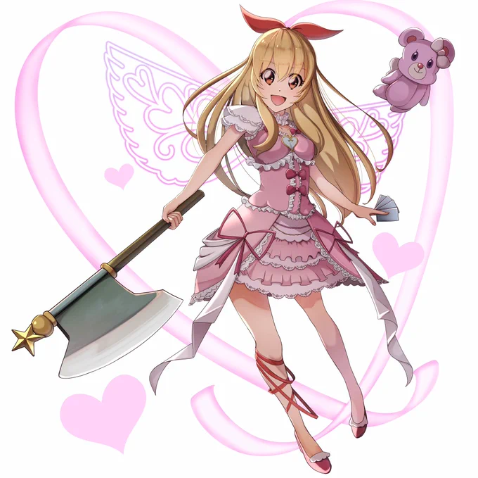 ソシャゲイラスト風
?いちごちゃん? 