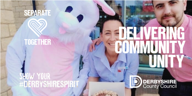 Derbyshirecc's tweet image. One new local group is bursting with #DerbyshireSpirit &amp;amp; is helping deliver food, fun and support to #Clowne &amp;amp; surrounding areas. Find out more about the #CommunityUnity project here: crowd.in/FtBSlO