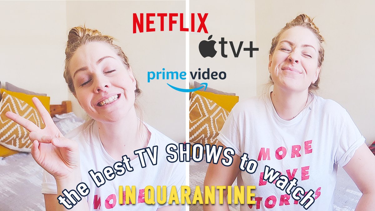 TheGiraffesLife's tweet photo. NEW VIDEO: BEST TV SHOWS TO WATCH IN QUARANTINE https://t.co/8JyQzLXWOD https://t.co/IYtRosPk7p