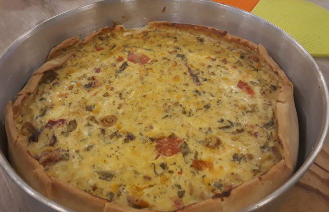 Receta deliciosa de Ana Durán!
Tarta de crema de choclo y pollo
mujermujer.com.uy/recetas/11099_…