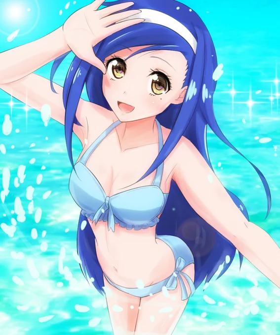 ぼく勉の古橋さんです。水着です(^^#ぼくたちは勉強ができない 