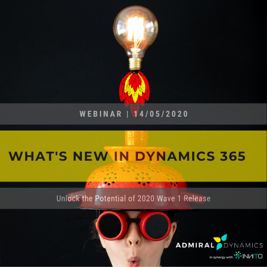 innito_info's tweet photo. We would like to share the latest evolutions  on Dynamics 365 WAVE 1 2020 release.
Register for our upcoming #webinar:
"Whats New in Dynamics 365 Customer Engagement"
📅 Thursday 14/05/2020
⏰ 9:00 - 10:00
ℹ️ All details &amp; registrations on our website:
https://t.co/sPFUicKU7J https://t.co/Gyqep3ngSn
