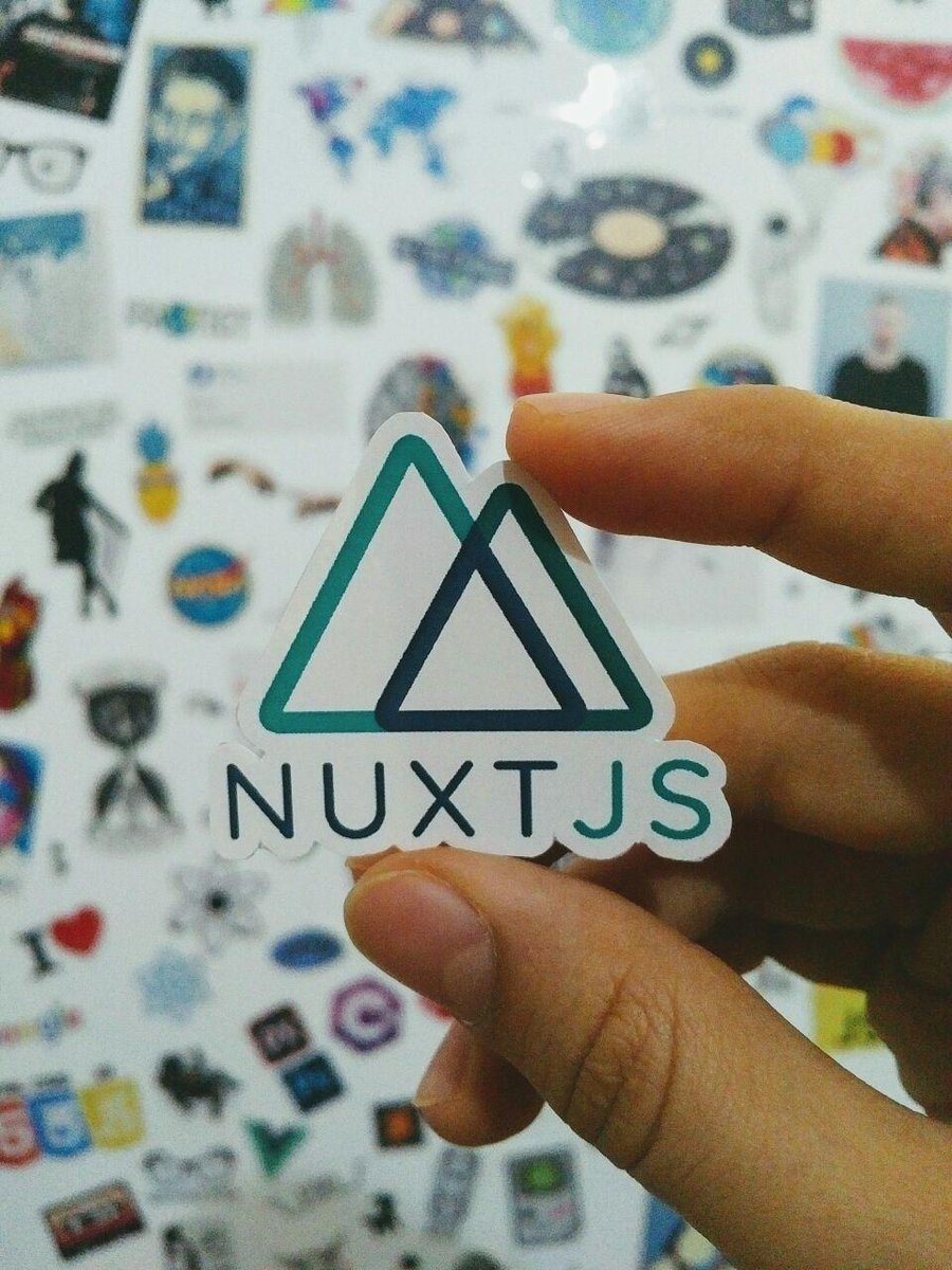 Nuxtjs_iran's tweet image. When we wanna buy @nuxt_js stickers.
The stores:
No shipping to IRAN.
We: 
Ok, let me cut it and then it will be ready.