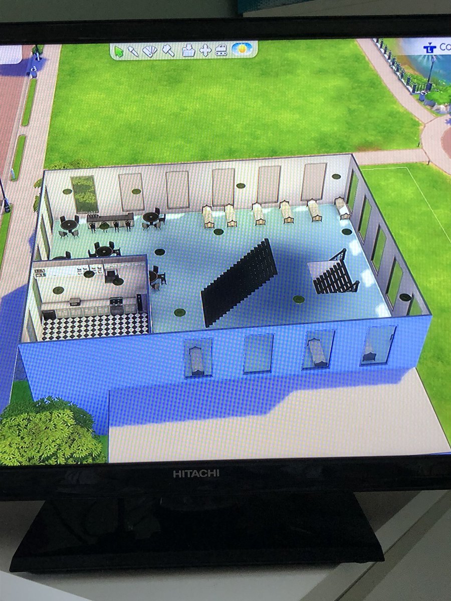 Kellyca41266738's tweet photo. Bit late but Betsy has completed yesterday’s Lego challenge to build a hospital on sims4 and it took her a while but it’s good!! It has 5 floors including a basement where the office are @MrWaltersDBPS @MissHowes2 #dbps30daylegochallenge https://t.co/NXBSn8k3EG