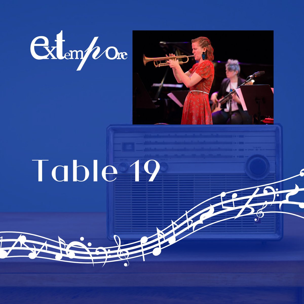 Table19Radio's tweet image. Thanks heaps @Nelled for hanging out at Table 19! Podcast now live, featuring a wide ranging conversation and music from [A]part plus #balkanator from Sirens Big Band and a tune from @phjk 's Way Out West. table19radio.com/ellen-kirkwood… #australianjazz #jazztrumpet #trumpet #jazzpodcast