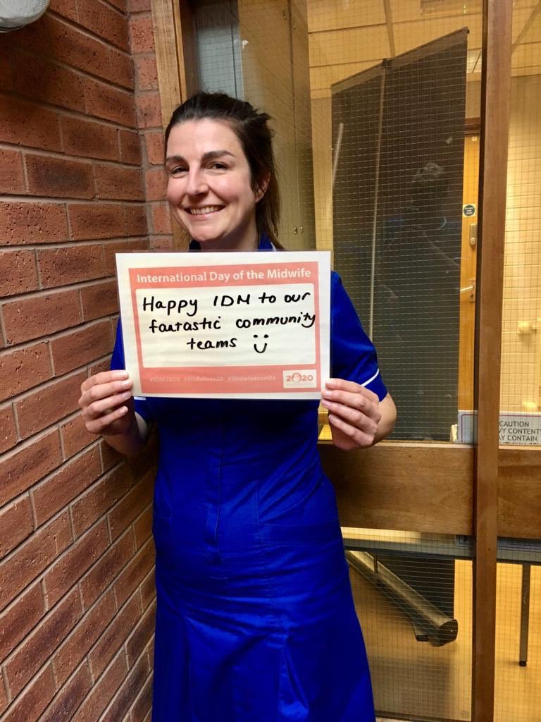 Socially distanced celebrations are well underway for #IDM2020 #NottsMidwives #Midwives2020 across <a href="/NottmMaternity/">NUH Maternity</a> @TeamNUH