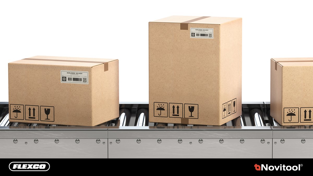 flexco's tweet photo. The package handling industry rarely stops and neither do the critical conveyors used to transport packages through the facilities. Tomorrow, we have a special launch annoucement that will transform the belt splicing process for these important industries.
#Flexco #Novitool https://t.co/f5OHVmCPsG
