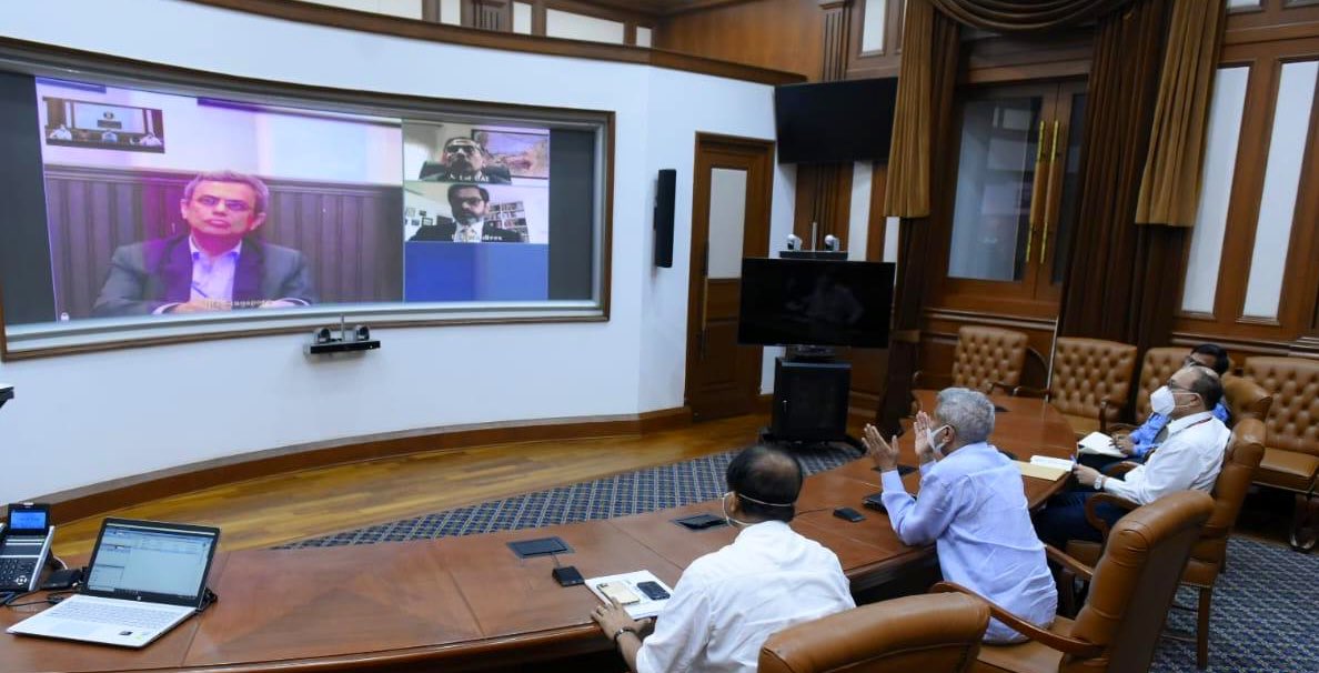 DrSJaishankar's tweet photo. Commenced preparations for  Vande Bharat Mission. Planning underway for stranded Indian nationals to return home starting 7th May. Urge them to keep in regular touch with their Embassies. https://t.co/uFtNijO3DO