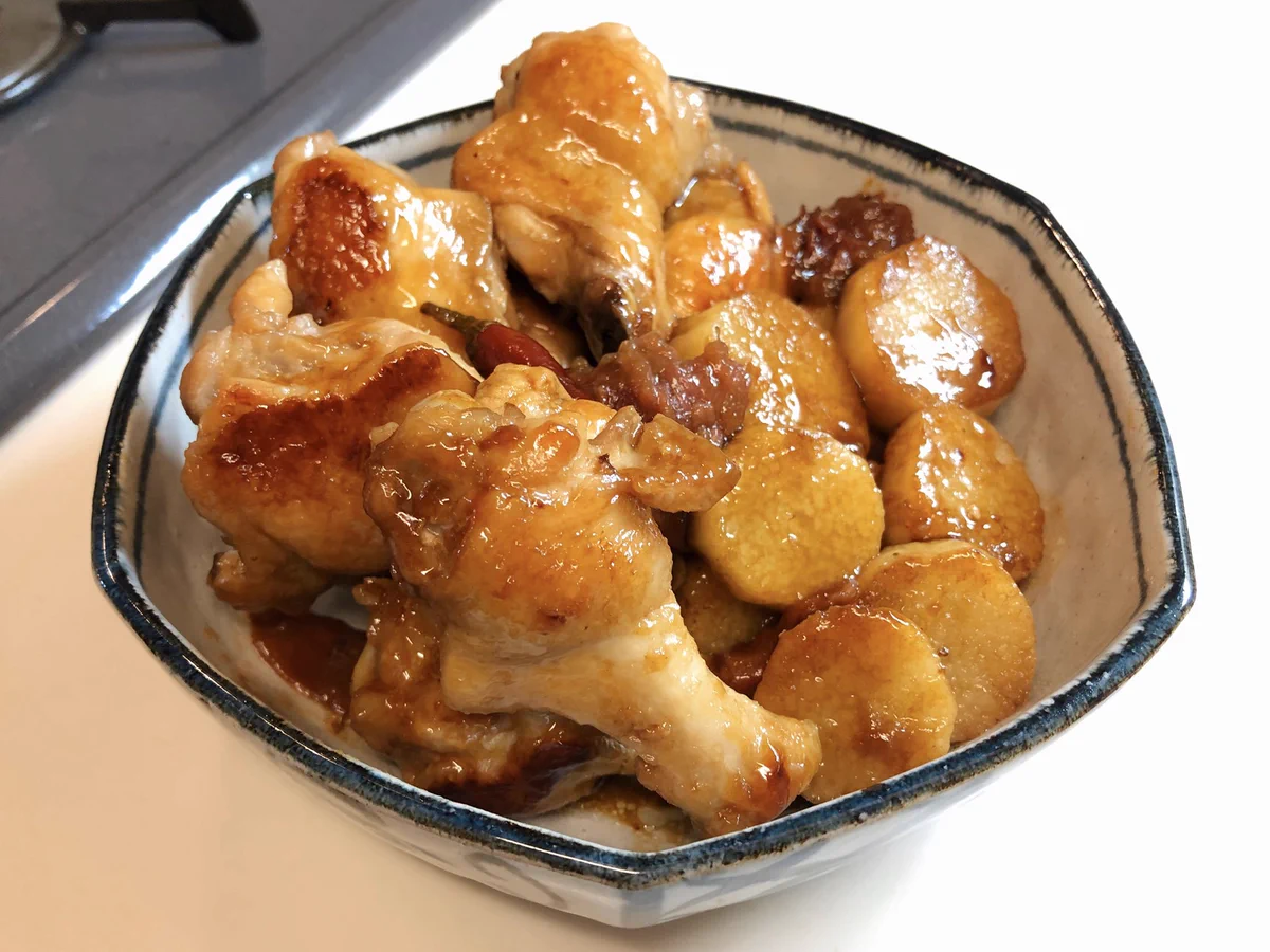 もう何年も作ってる。騙されたと思ってやってみて。「手羽元と長芋のオイスター梅煮」